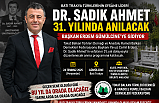 Başkan Erdem'e, Dr. Sadık Ahmet'i Anma Programı İçin Gümülcine'den Davet