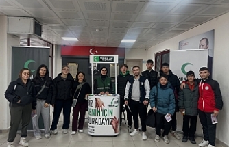 Tokat’ta Dev Şampiyonada Yeşilay’dan Anlamlı Bilgilendirme