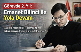 Başkan Yazıcıoğlu’ndan 2. Yıl Mesajı: “Sadece Hizmet Ettik, Canla Başla Devam Ediyoruz”