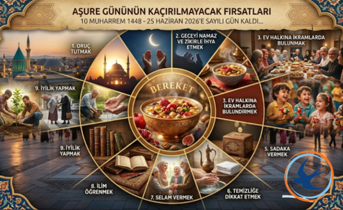 Aşure Günü Ne Zaman? İşte 10 Muharrem’de Yapılması Gereken İbadetler ve Faziletleri