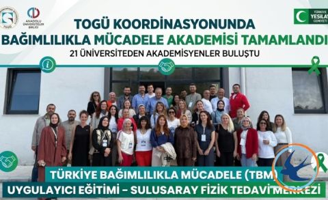 TOGÜ Koordinasyonunda Bağımlılıkla Mücadele Akademisi Tamamlandı